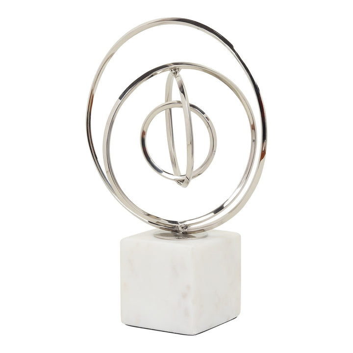 Expobazaar Seamless Circle Ensemble in Silver