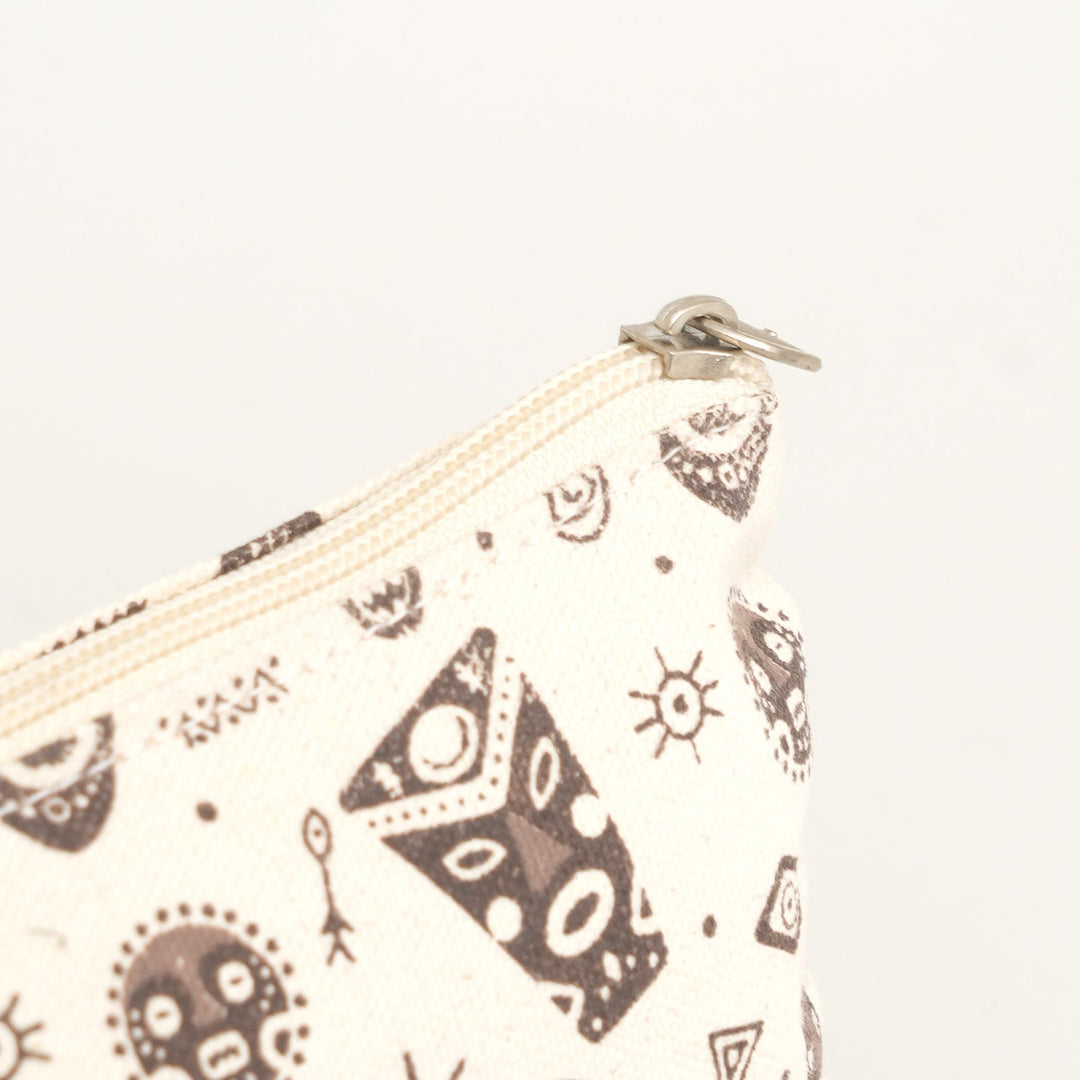 Space Print Tassel Pencil Pouch, View 4