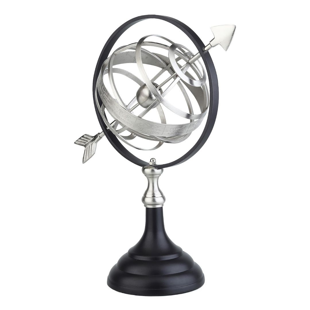 Expobazaar Astral Silver Metal Globe
