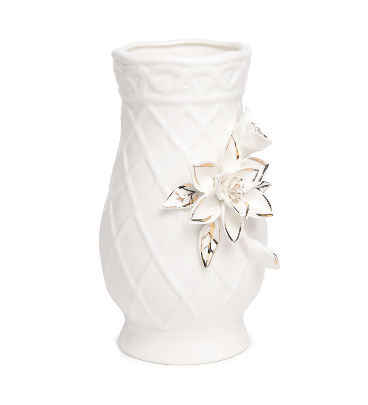 Margaux Fleur Sculpted Bloom Porcelain Vase view 6