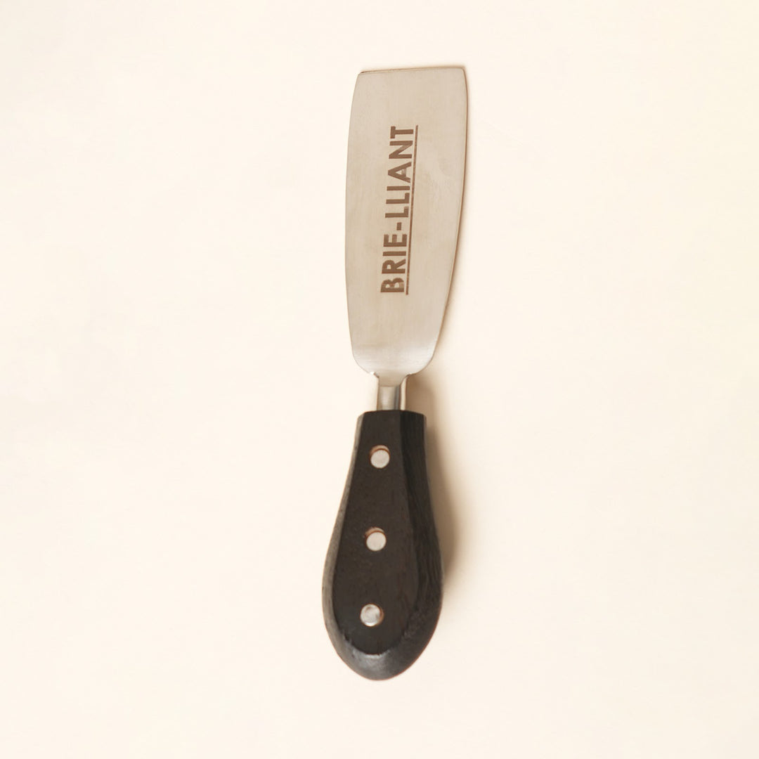 Cheese knife and spreader serving set