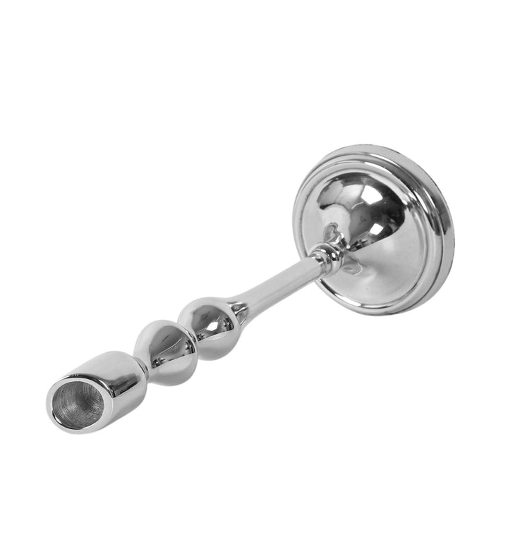 Expobazaar Lumora Large Silver Candle Holder