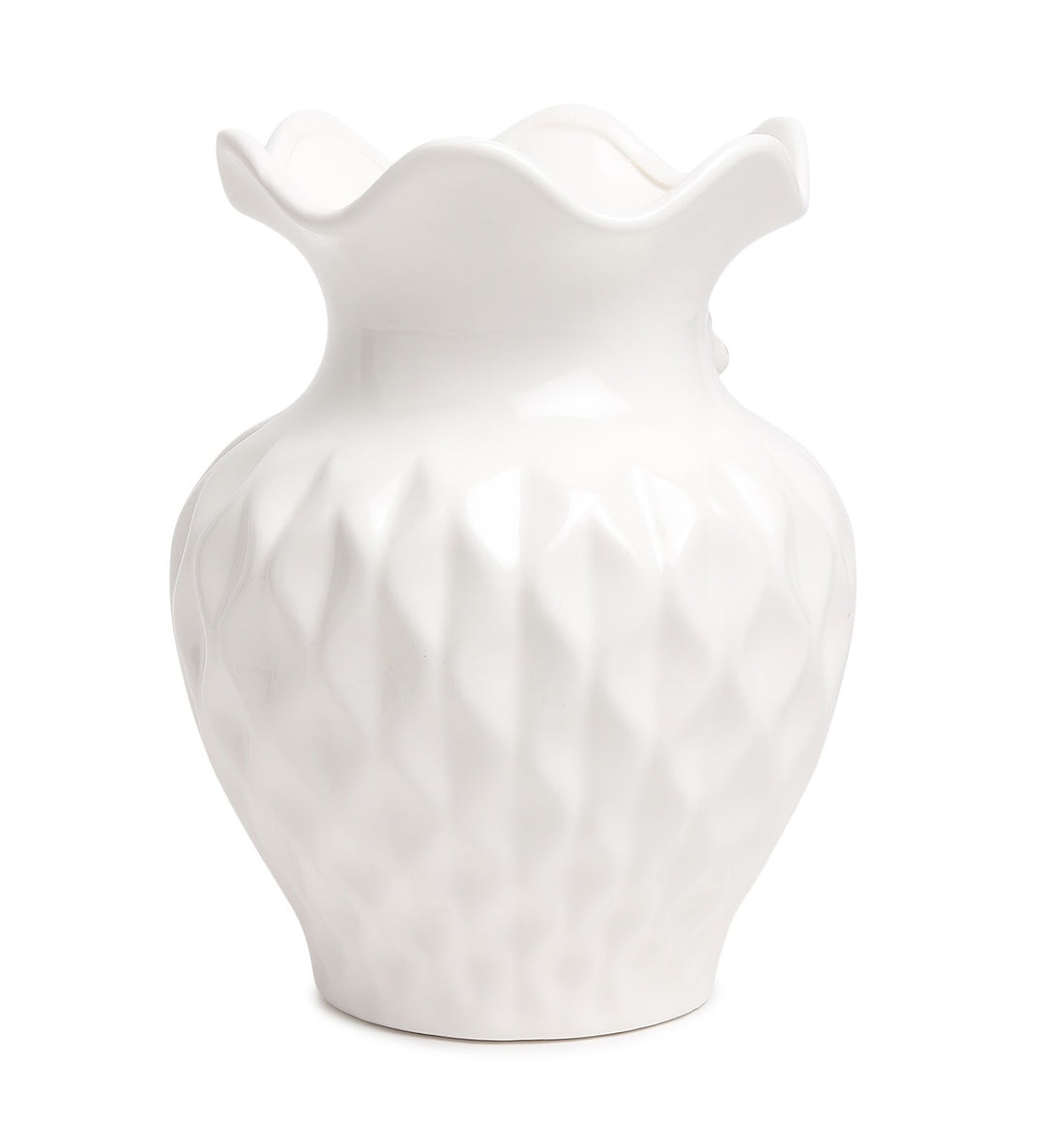 Odetta Fleur Three Blossom Porcelain Vase view 6