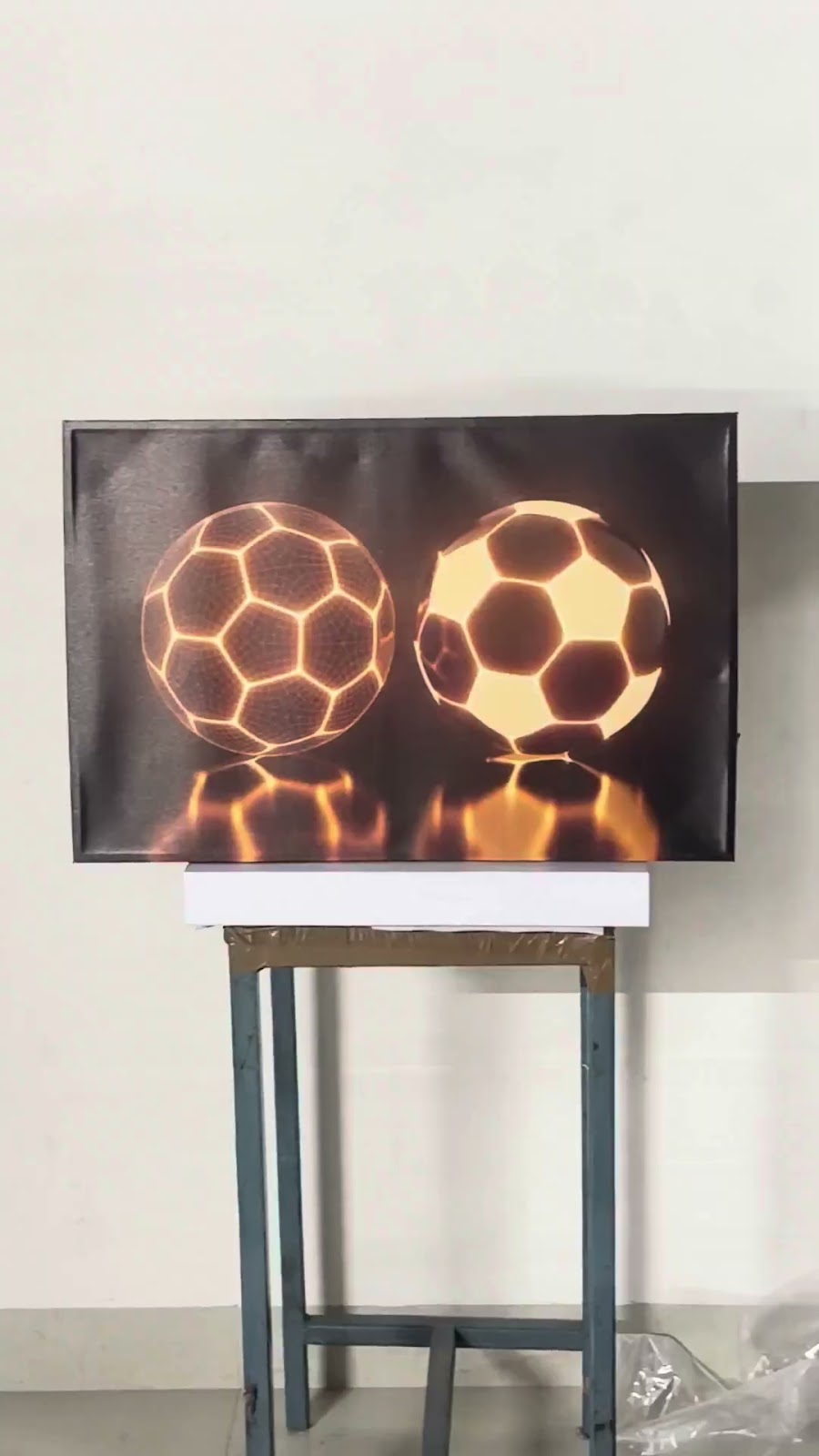 Expobazaar Soccer Ablaze Led Wall Art