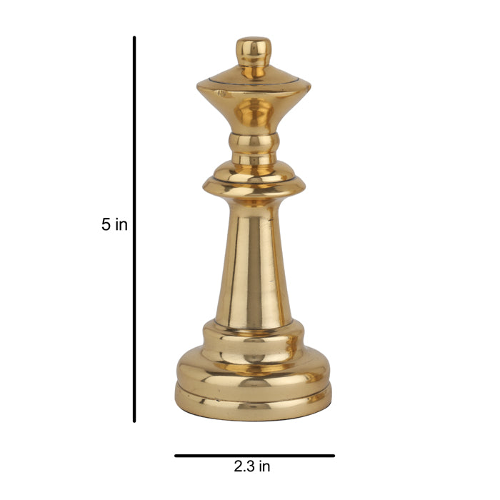 Expobazaar chess gold Queen small