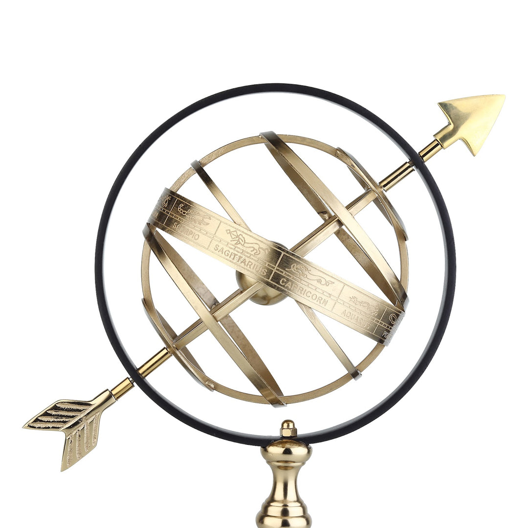 Expobazaar Astral Gold Metal Globe