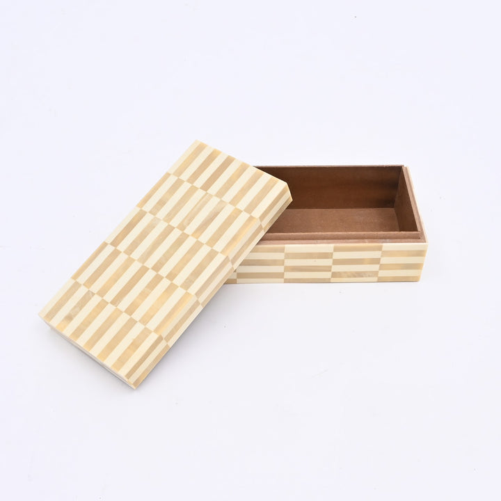 Ivory Inlay Decorative Storage Box Small