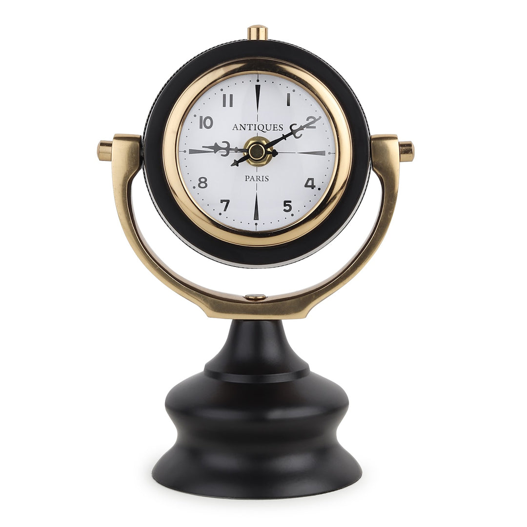 Expobazaar Marinus Table Clock Gold