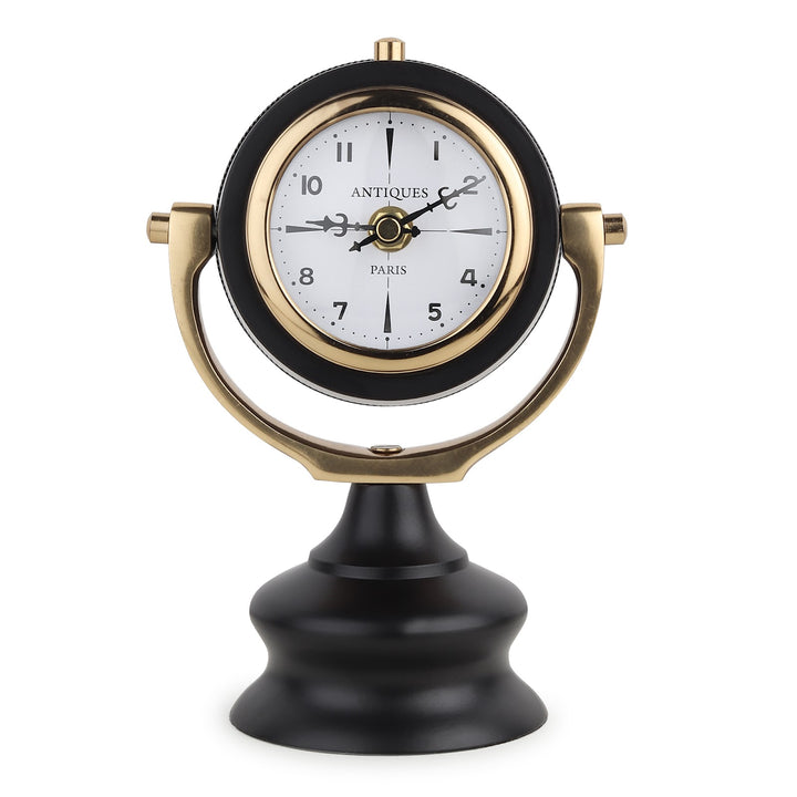 Expobazaar Marinus Table Clock Gold