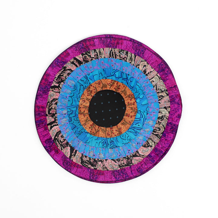 Silk Round Table Mat Set of 2, view 27