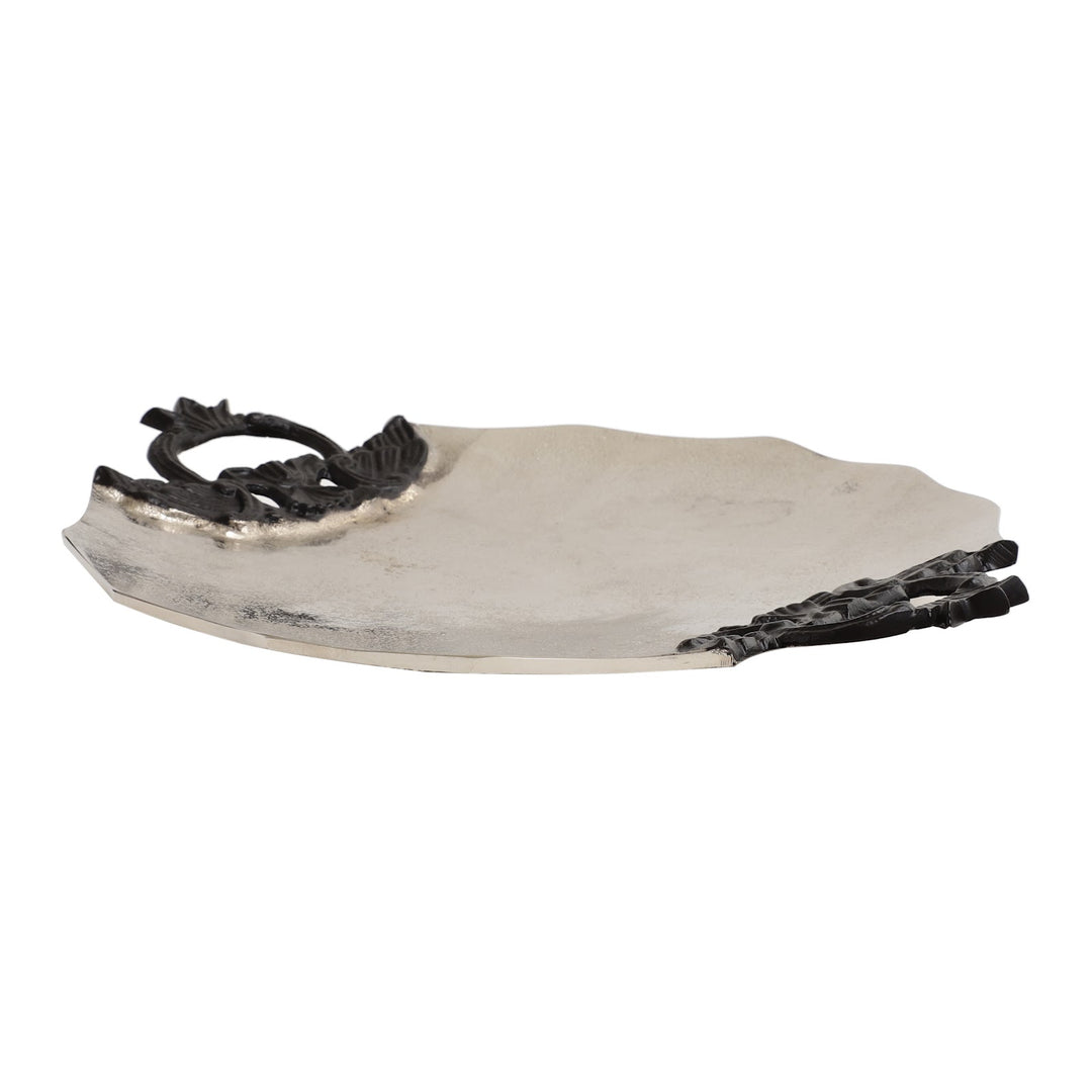 Expobazaar Midas Silver Round Tray