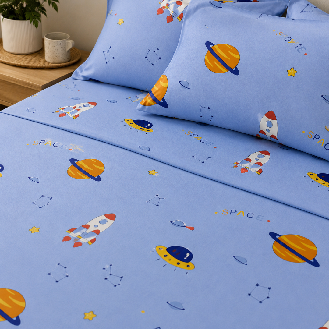 Kids Dreamy Animal Print Bedsheet