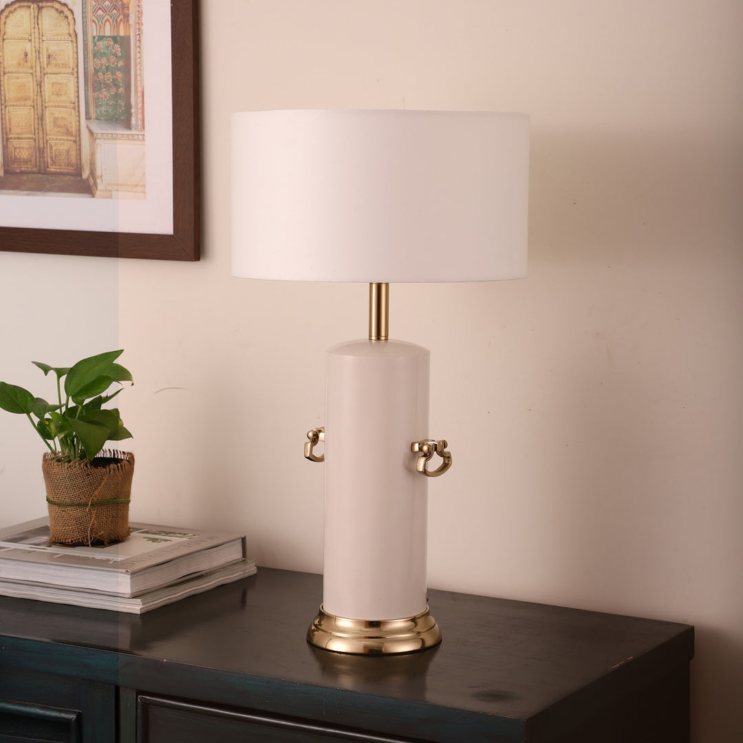 Expobazaar Zenith's Handle Table Lamp White