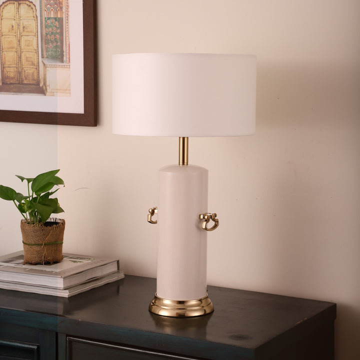 Expobazaar Zenith's Handle Table Lamp White