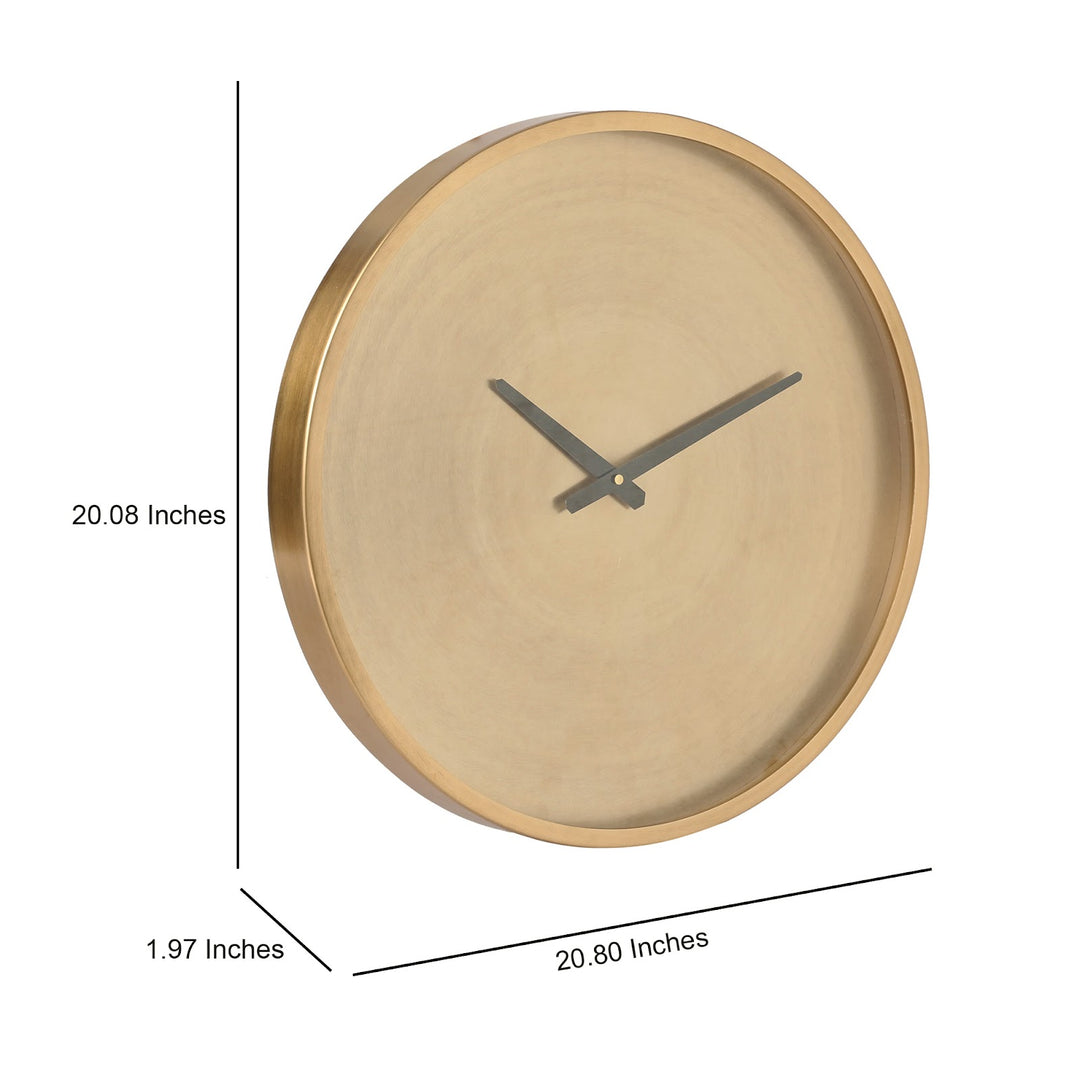 Expobazaar Metallica - Wall Clock Gold