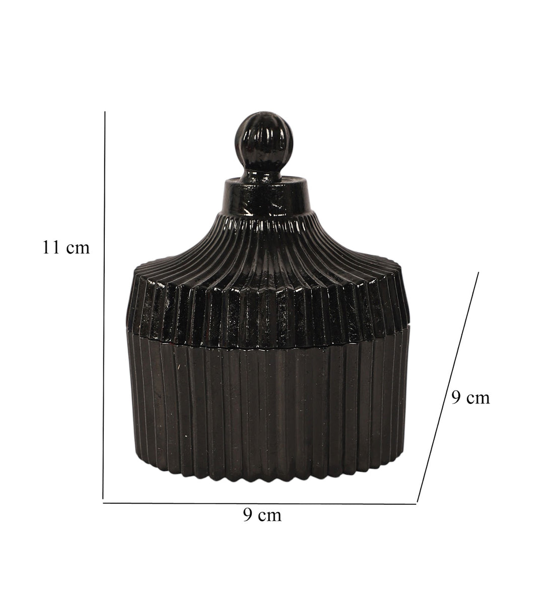 Expobazaar Elara Midnight Oud Candle in Jar