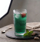 Mandala Textured Tumbler in crystal glass, 350 ml