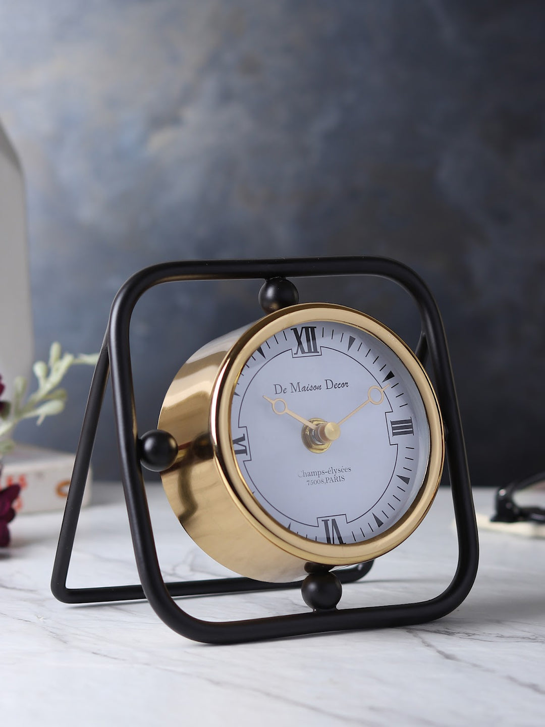 Expobazaar Vertex Clock Gold