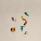 Expobazaar Felt Ornaments Hanging Mobile (Birds)