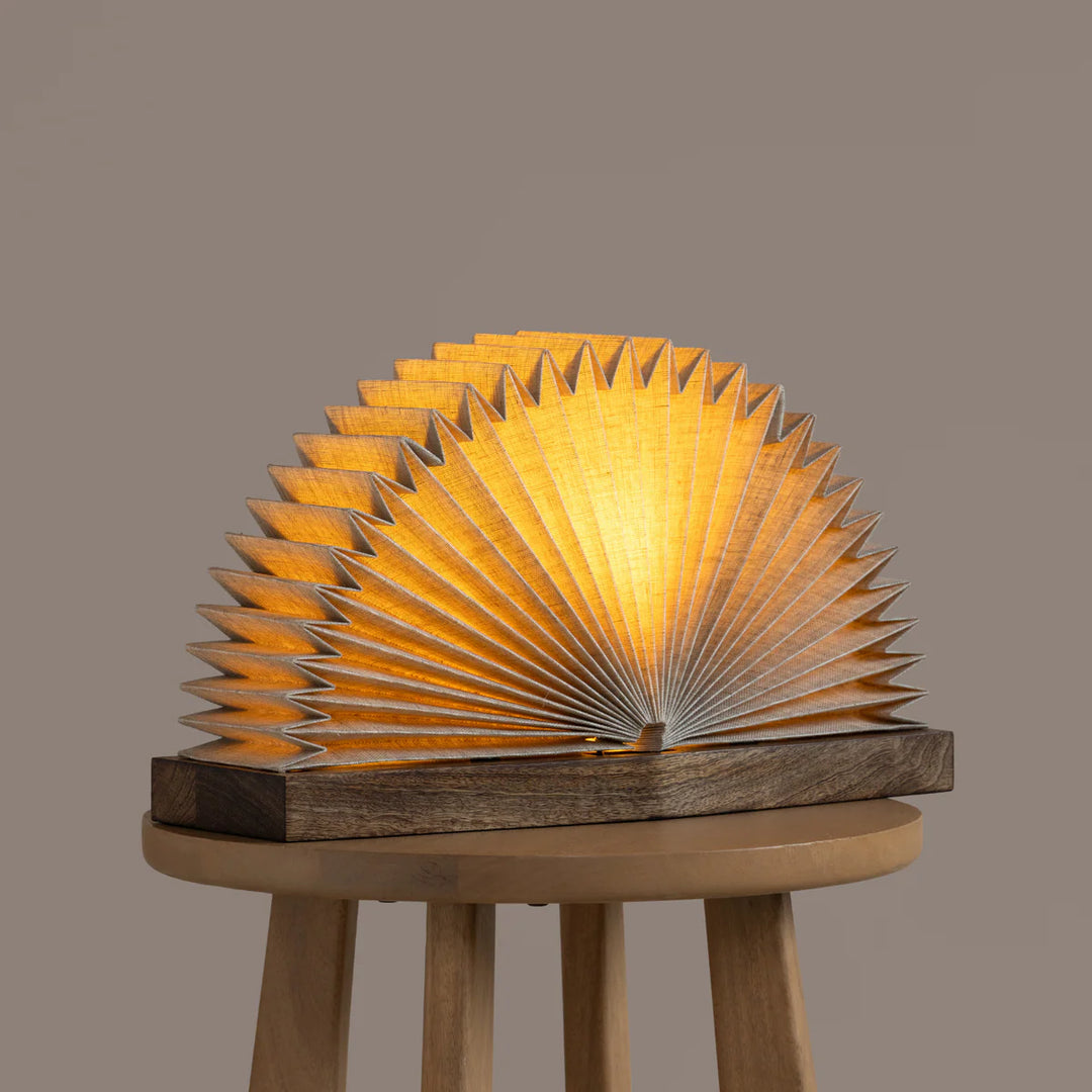 Expobazaar Linen Book Table Lamp