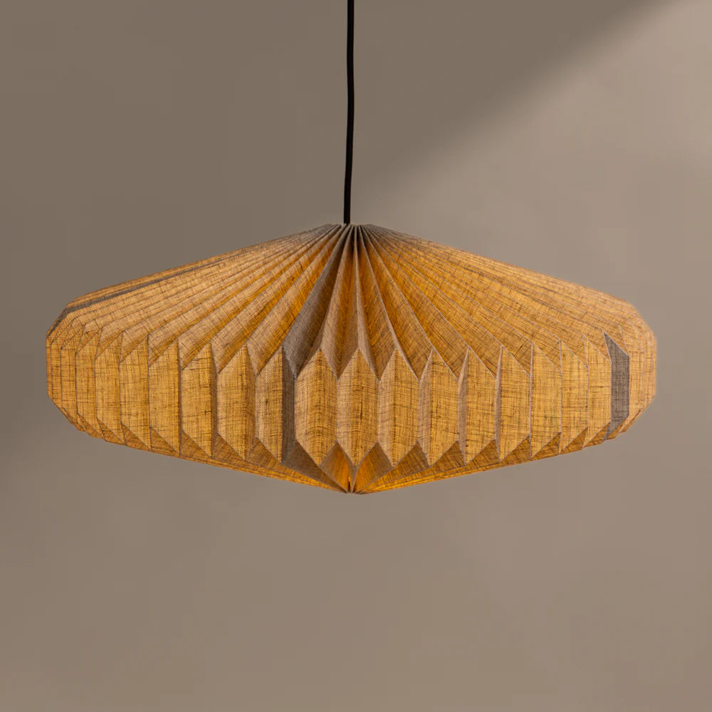 Expobazaar Oblong 2 Linen Pendant Lamp