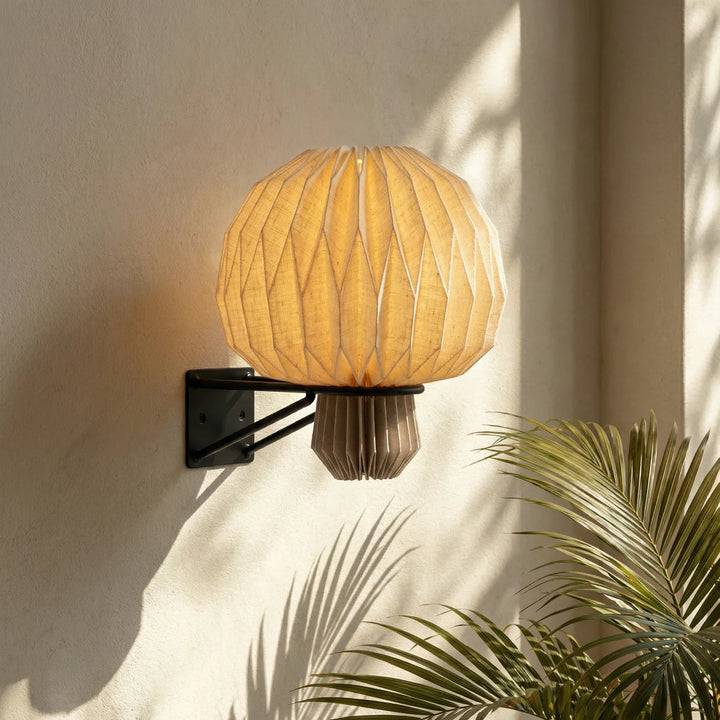 Expobazaar Amber Sconce Origami Wall Lamp