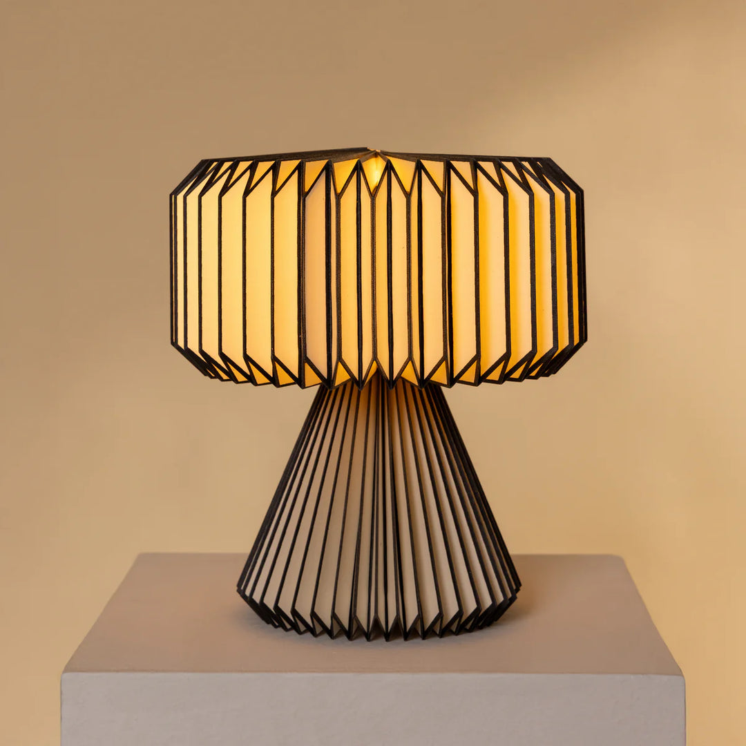Expobazaar Orilamp Origami Black Table Lamp