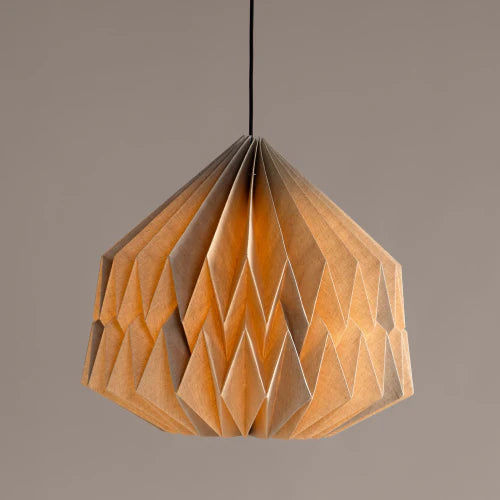Expobazaar Big Pleat Linen Pendant Lamp