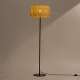 Expobazaar Bird's Nest Rattan Floor Lamp