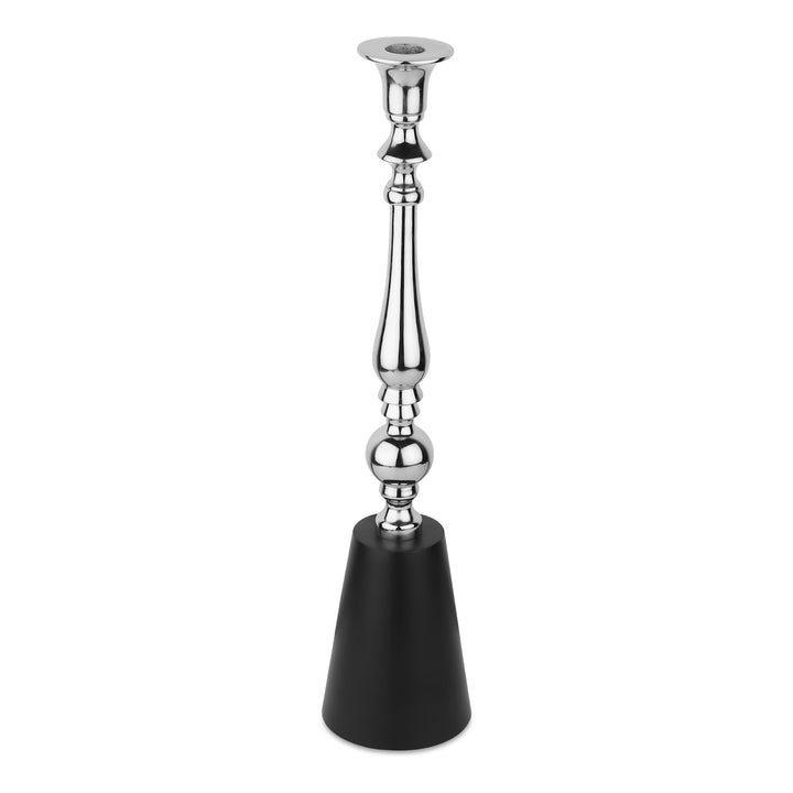 Expobazaar Valora Silver Candle Holder Small
