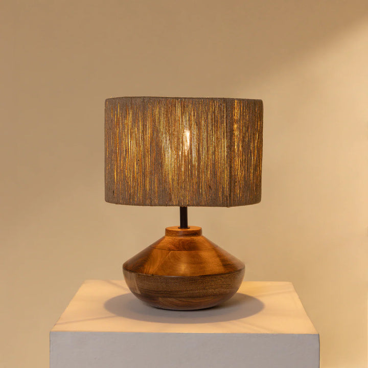 Expobazaar Faith Jute Table Lamp