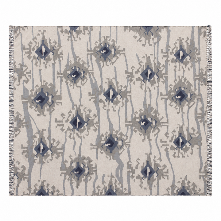 Expobazaar handwoven wool patch kilim rug VCD-10052