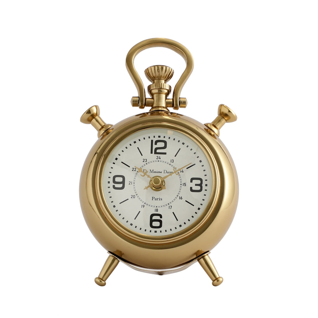 Expobazaar The Belvedere Table Clock Gold
