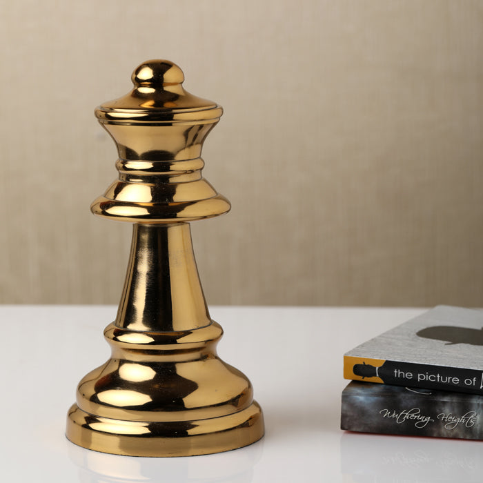 Expobazaar chess gold queen large