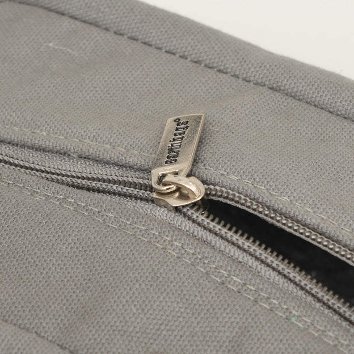 Thermal Insulated Canvas Lunch Bag, Grey, View 4