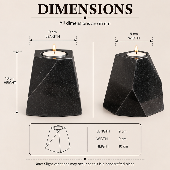 Resistencia Marble Candle Holder