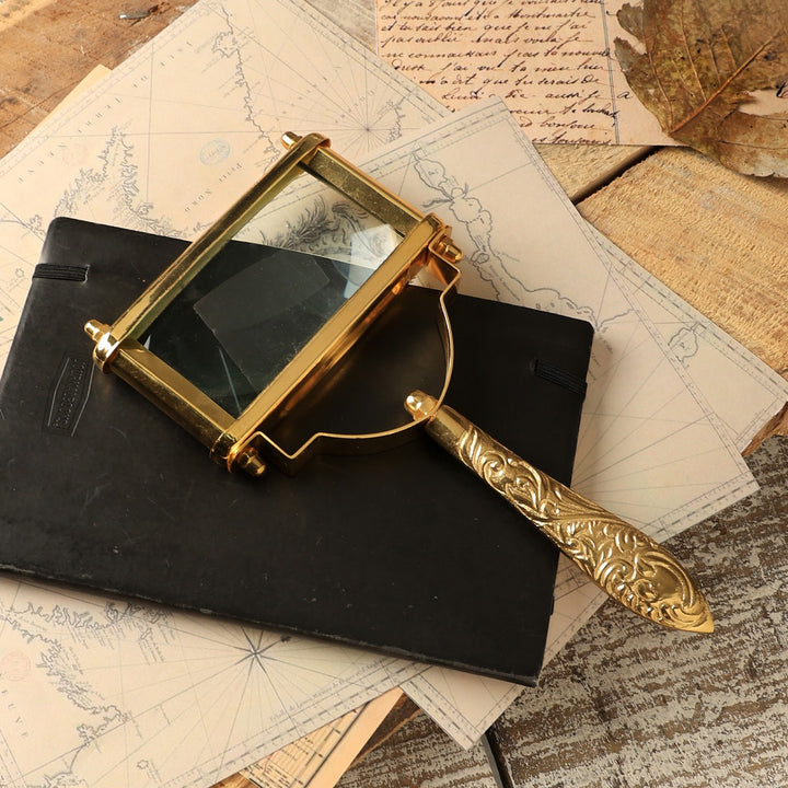 Rectangular Jardin Handheld Table Magnifier