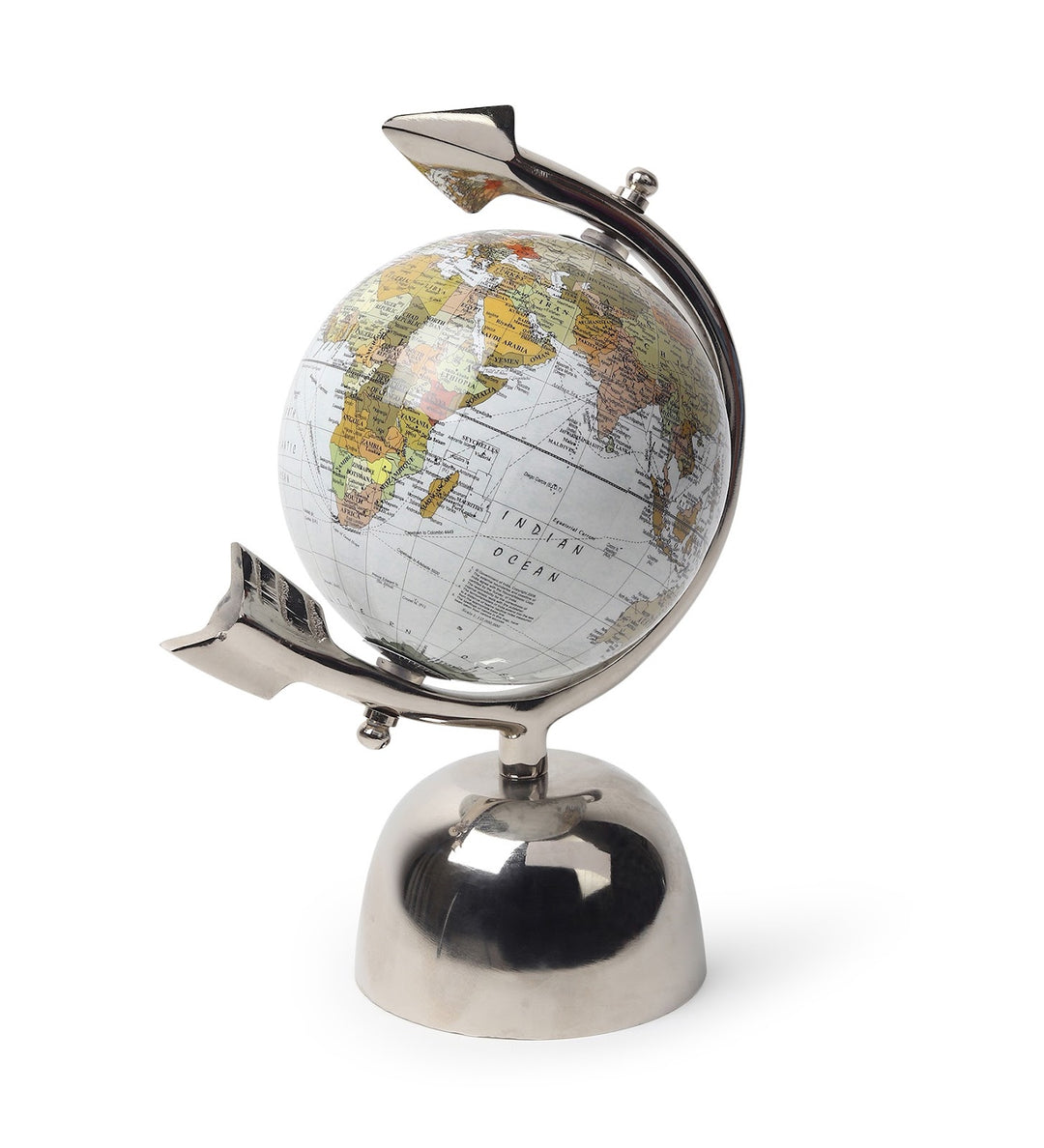 Asteron Chrome Aircraft Frame Desktop World Globe view 5