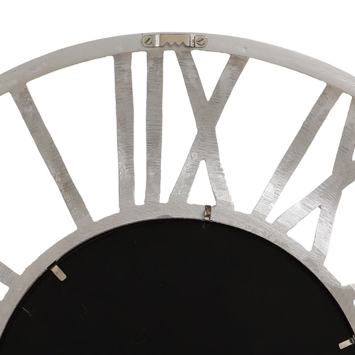 Expobazaar Black Round Wall Aether Clock