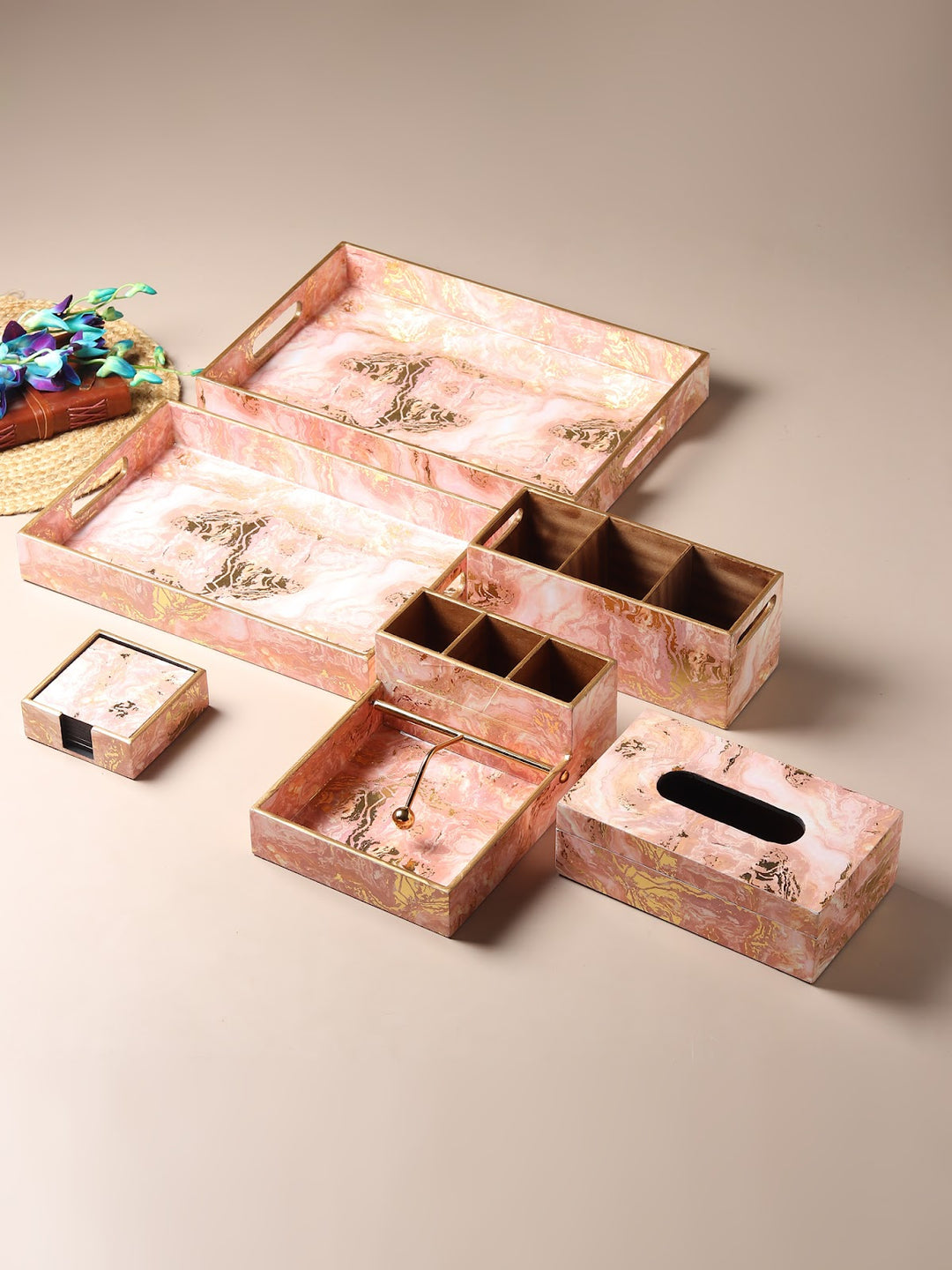 Expobazaar Rosa Perlino Cutlery holder