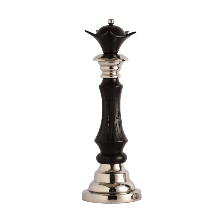 Expobazaar Regina Victoris Silver Black Queen Chess