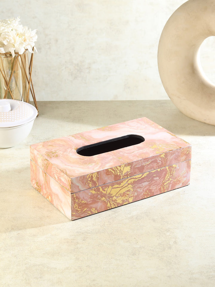 Expobazaar Rosa Perlino Tissue Box