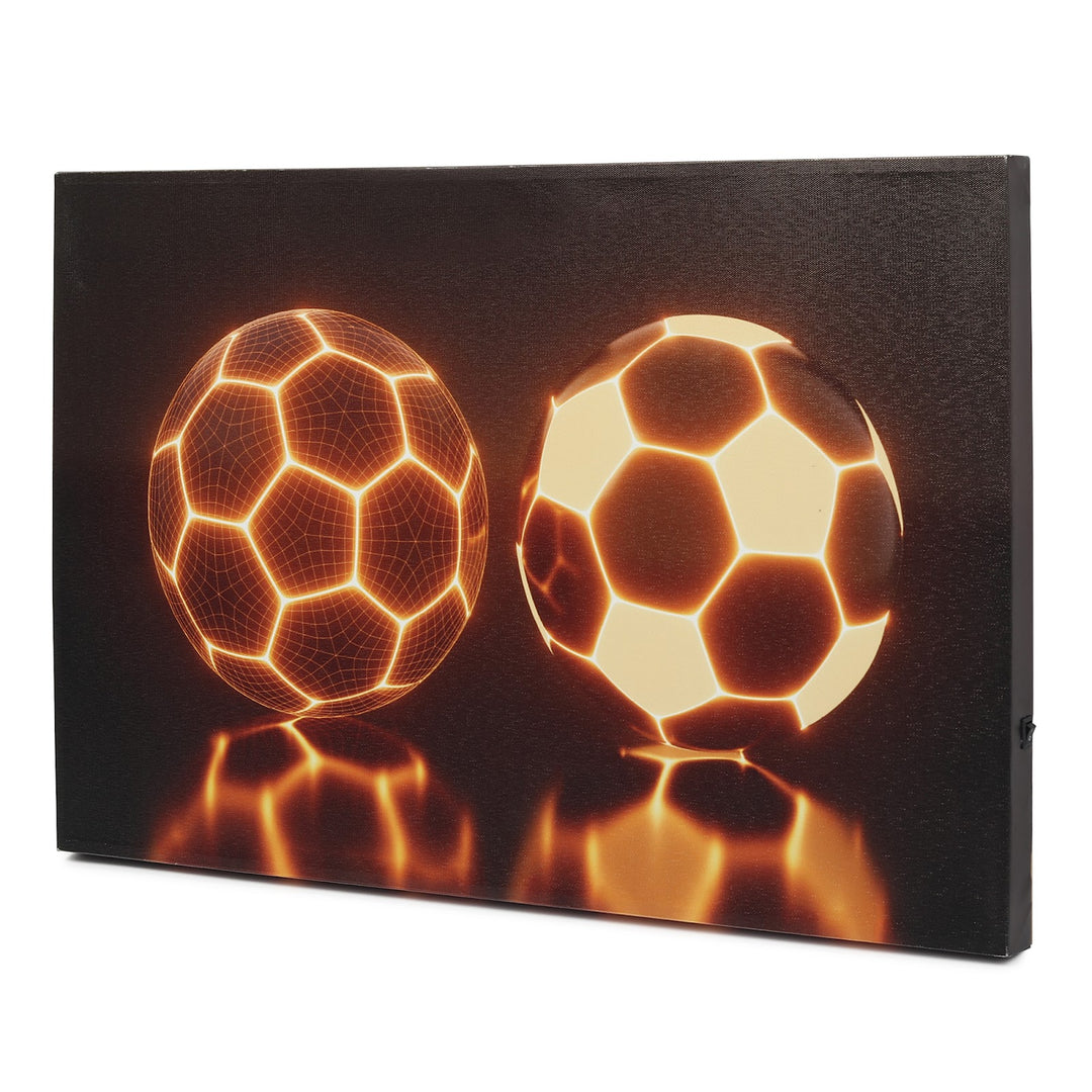 Expobazaar Soccer Ablaze Led Wall Art