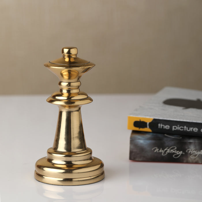 Expobazaar chess gold Queen small