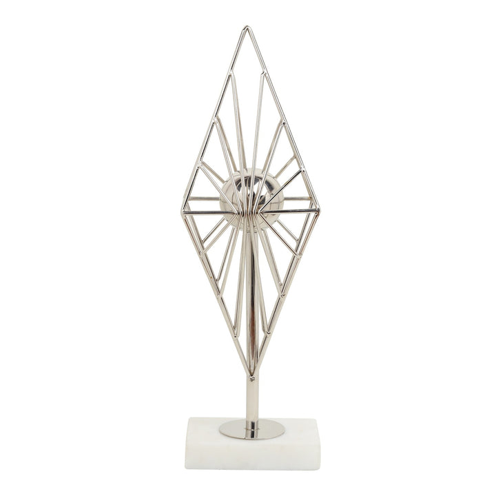 Expobazaar Diamond Prism Decor in Silver