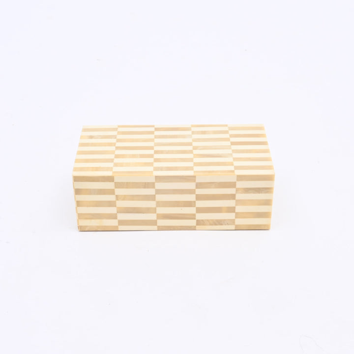 Ivory Inlay Decorative Storage Box Small