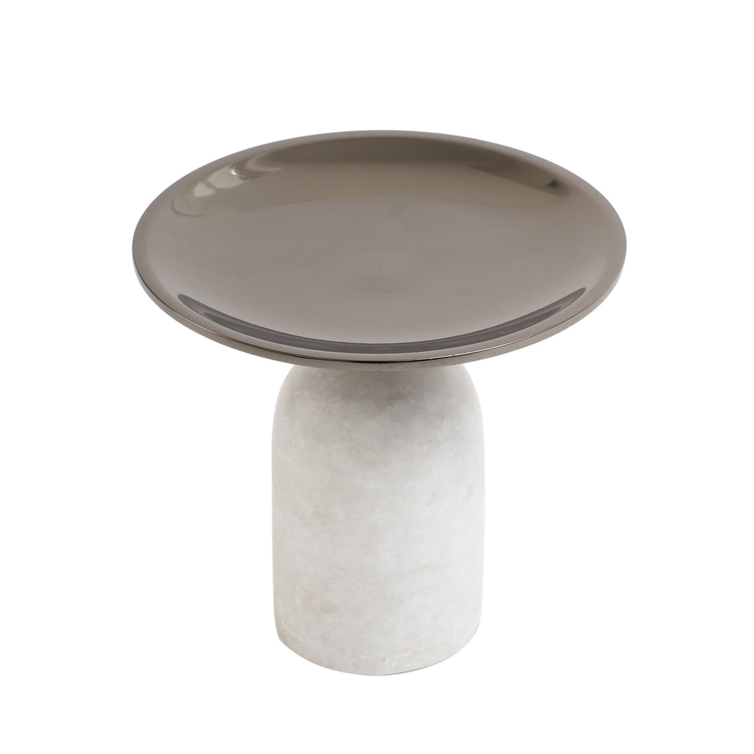 Expobazaar Marble Pri Pillar Candle mini stand