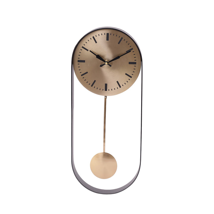 Expobazaar Gold Aluminium Analog Designer Pendulum Pendulum