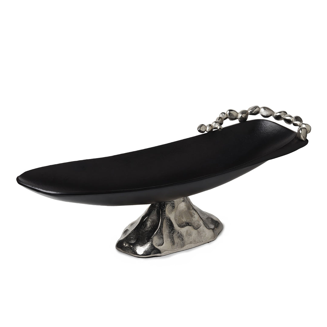 Expobazaar Stones Orivia Silver Platter Medium