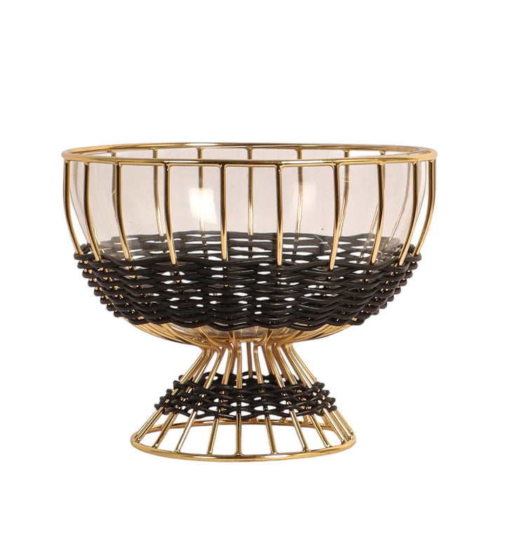 Expobazaar Elowen Bloom Medium Bowl Gold
